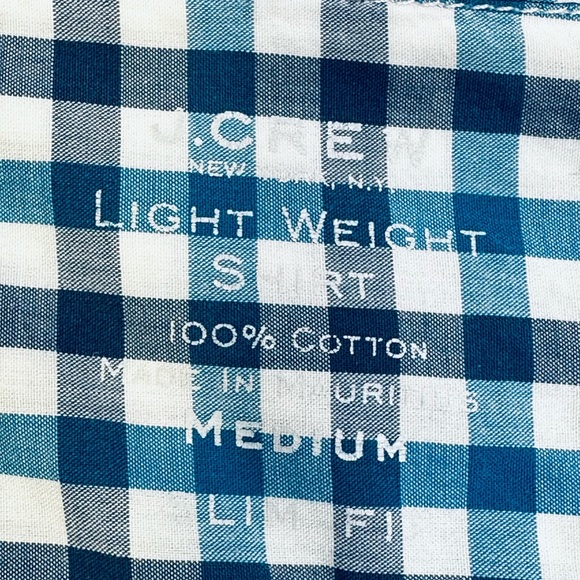 J. Crew Men’s Shirt Medium Slim Fit - Picture 4 of 11